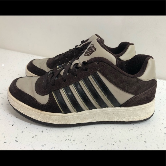 K-Swiss womens brown sneakers size 7 - Picture 1 of 9